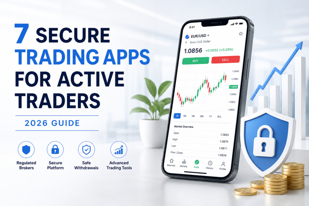 7 Secure Trading Apps for Active Traders (2026 Guide)