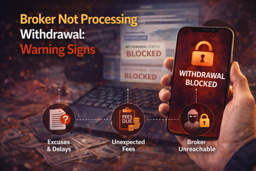 Broker Not Processing Withdrawal: Warning Signs